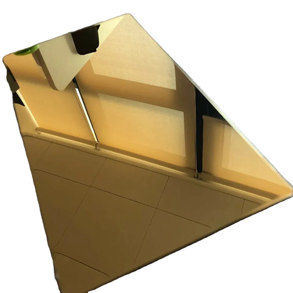 Gold Color Stainless Steel Sheet 201 304 316 316l Mirror Finish Factory Price