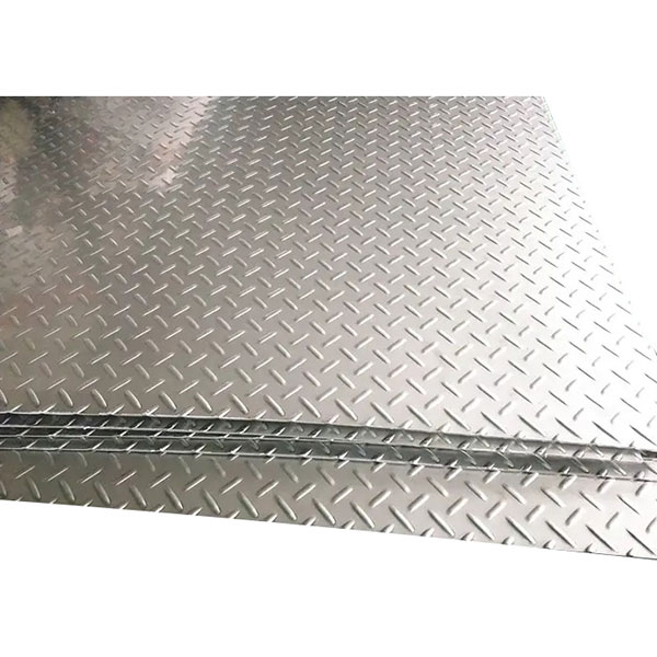 China Supplier 201 304 Embossed Stainless Steel Checkered Plate