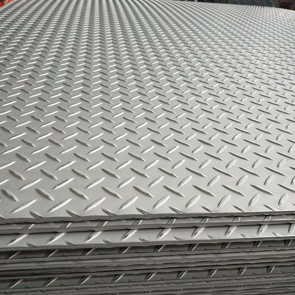 China Supplier 201 304 Embossed Stainless Steel Checkered Plate