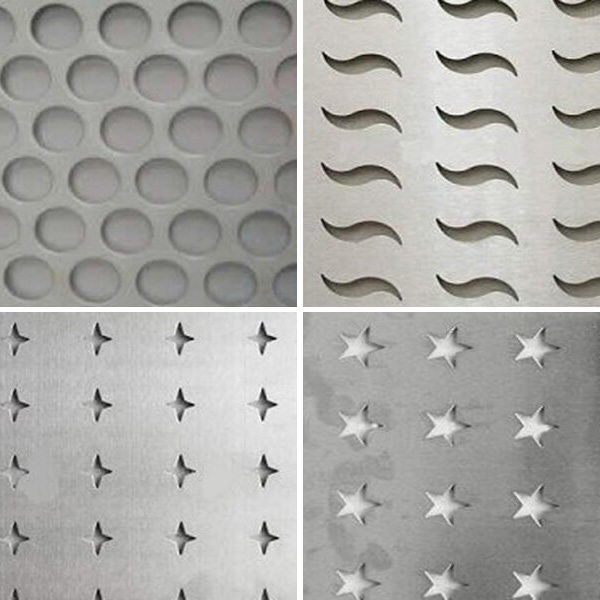 Factory Direct Sale Round Hole Perforated Stainless Steel 304 Stainless Steel Perforated Plate