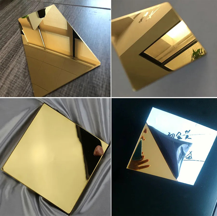 316 Gold Color Stainless Steel Sheet