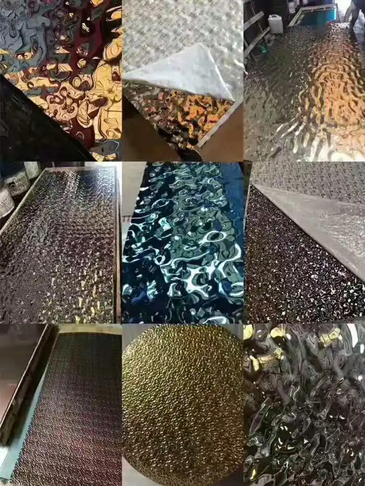 Water Ripple Stainless Steel Sheet