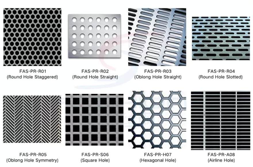 stainless steel perforated plate