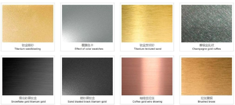 colored stainless steel plate