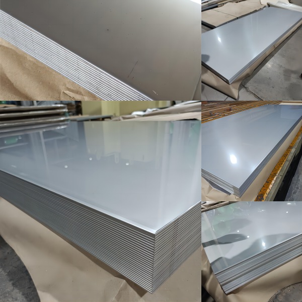 2b finish on stainless steel plate